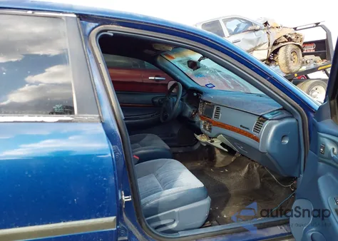 2005 Chevrolet Impala Police из США, поврежденный, VIN 2G1WF55K759371615